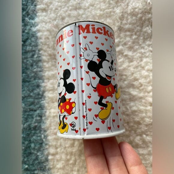 Vintage 1970s Mickey & Minnie Piggy Bank - Picture 2 of 6